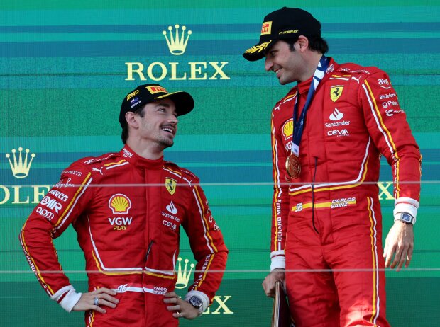 Charles Leclerc, Carlos Sainz