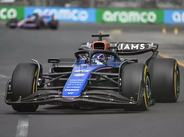 Alexander Albon im Williams FW46 beim Formel-1-Rennen in Australien 2024 Titel-Bild zur News: Alexander Albon im Williams FW46 beim Formel-1-Rennen in Australien 2024