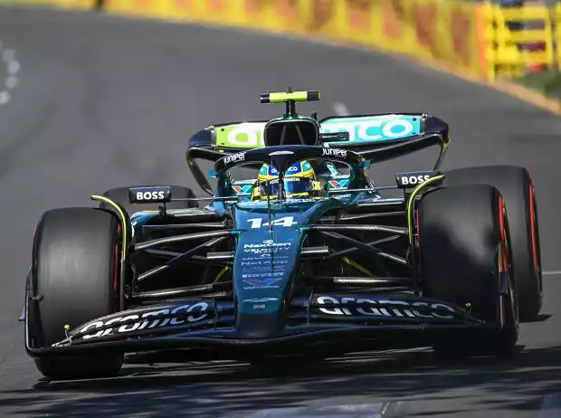 Titel-Bild zur News: Fernando Alonso im Aston Martin AMR24 beim Formel-1-Rennen in Australien 2024