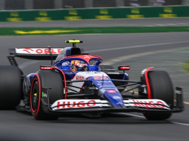 Titel-Bild zur News: Yuki Tsunoda im Racing Bulls VCARB 01 beim Formel-1-Rennen in Australien 2024
