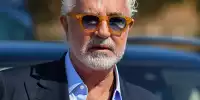 Der frühere Teamchef Flavio Briatore bei einem Formel-1-Besuch 2023