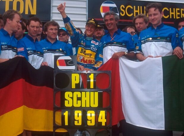 Michael Schumacher, Flavio Briatore Michael Schumacher, Flavio Briatore