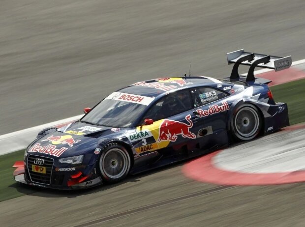 Auch Ekström (hier 2012) startete in den Red-Bull-Farben Auch Ekström (hier 2012) startete in den Red-Bull-Farben