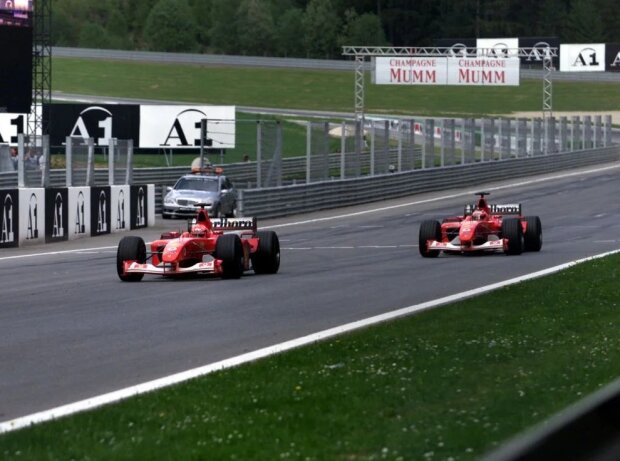 Michael Schumacher, Rubens Barrichello Michael Schumacher, Rubens Barrichello
