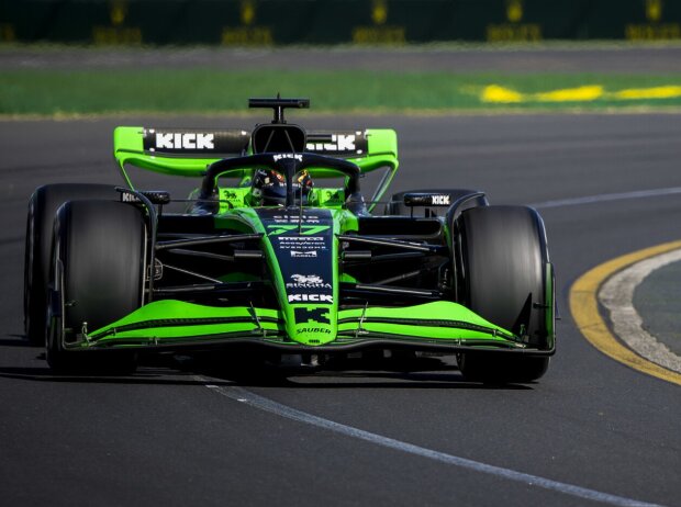 Titel-Bild zur News: Valtteri Bottas im Sauber C44 beim Formel-1-Rennen in Australien 2024