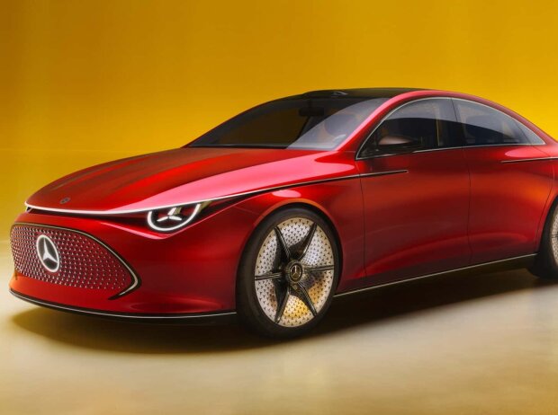 Die Studie Concept CLA Class debütierte im September 2023 Die Studie Concept CLA Class debütierte im September 2023