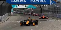 IndyCar-Action in Long Beach