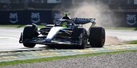 Lewis Hamilton kämpft mit seinem Mercedes W15