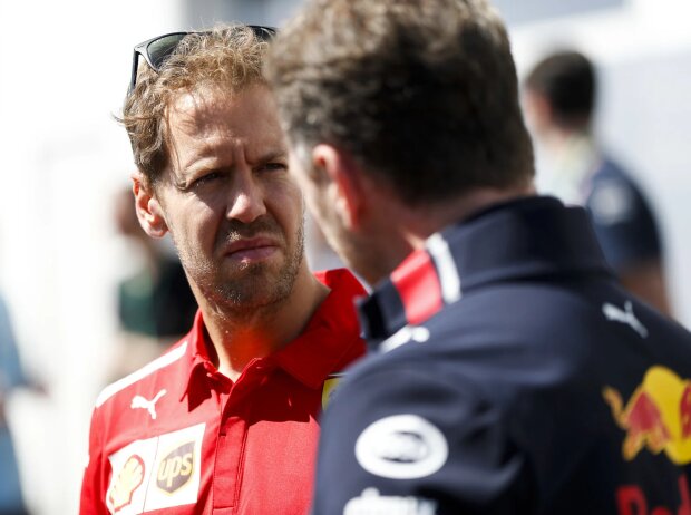 Titel-Bild zur News: Vettel glaubt, dass sich die Horner-Affäre im Kreis dreht
