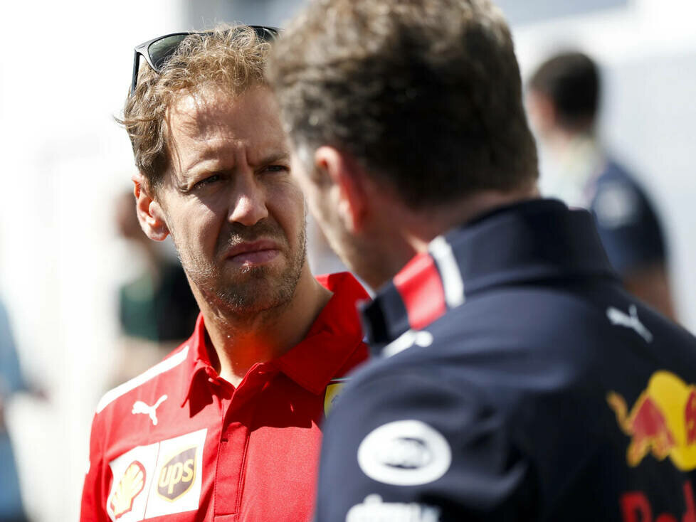 Sebastian Vettel, Christian Horner