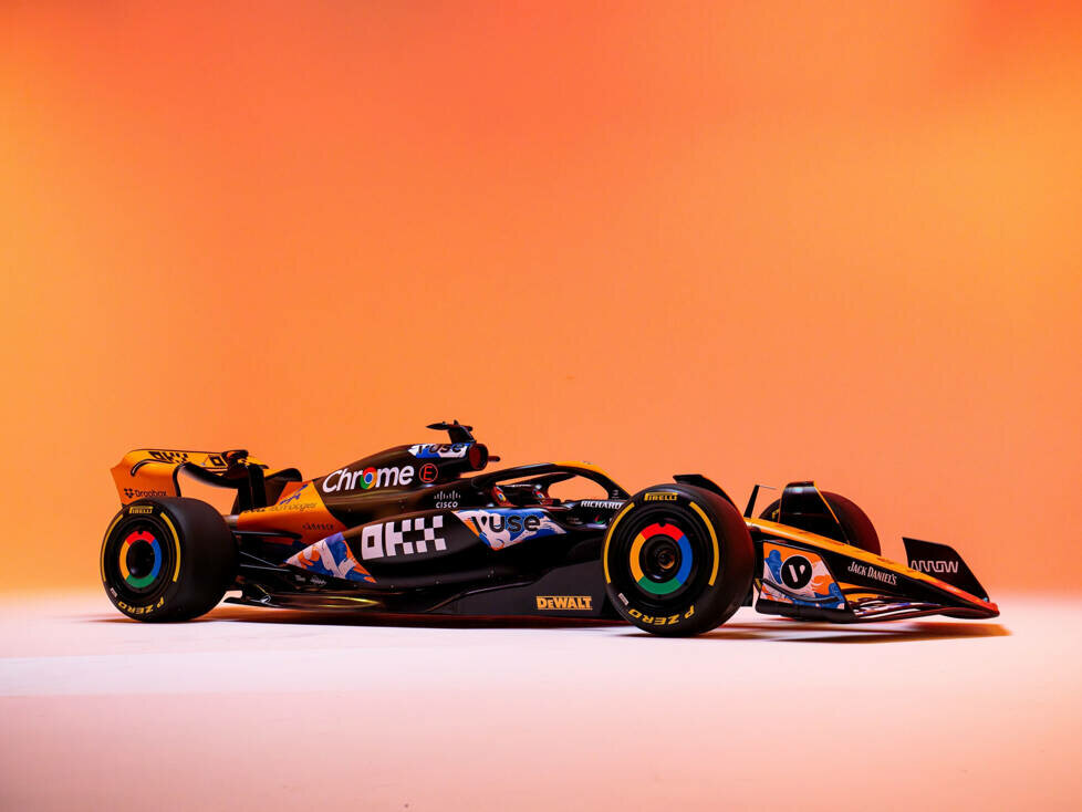 McLaren Lackierung Japan GP 2024