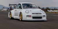 Der Volkswagen Beetle RSR in unschuldigem Weiß: Bei den 24h-Qualifiers geht es los