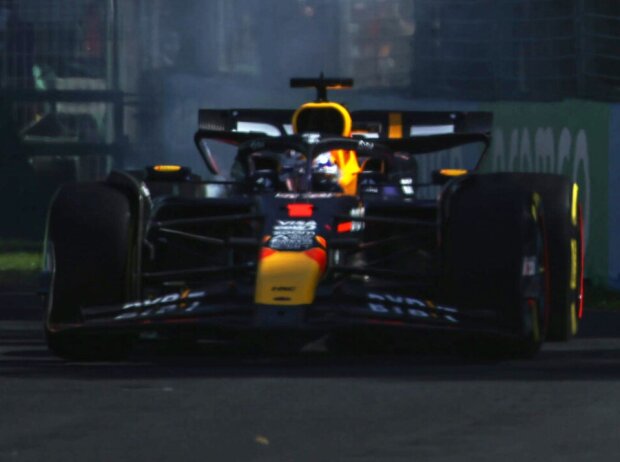 Titel-Bild zur News: Max Verstappen beim Formel-1-Rennen in Melbourne 2023