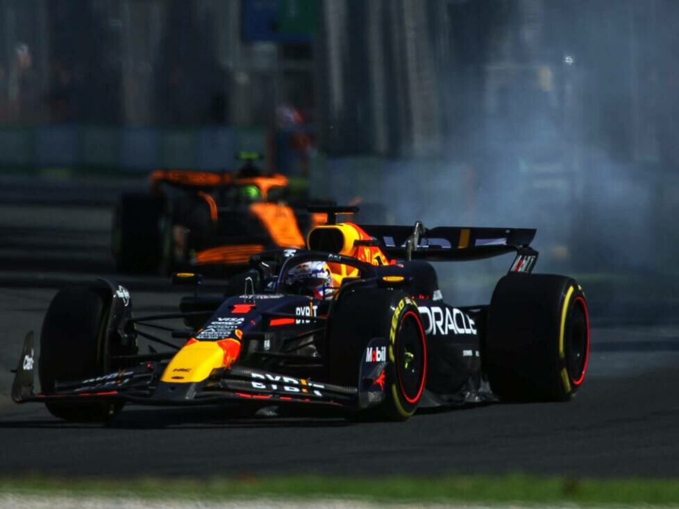 In Australien klemmte bei Max Verstappen die Bremse