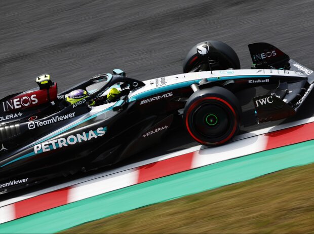 Titel-Bild zur News: Lewis Hamilton landet im Suzuka-Qualifying auf P7