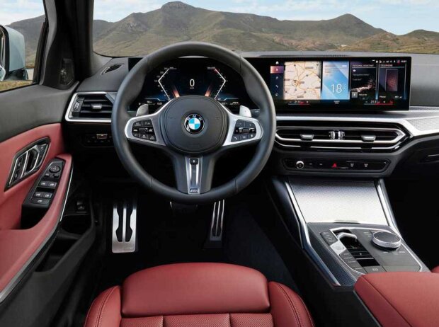 Cockpit der BMW 3er Limousine Cockpit der BMW 3er Limousine