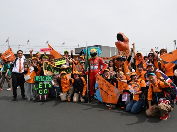 Titel-Bild zur News: Formel-1-Fans beim Grand Prix von Japan 2024 in Suzuka