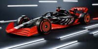 Audi-Showcar zum angekündigten Formel-1-Einstieg in der Saison 2026