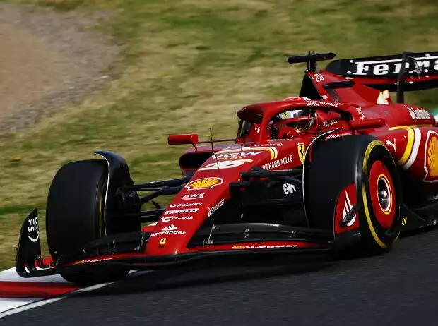 Charles Leclerc im Ferrari SF-24 beim Formel-1-Rennen in Japan 2024 Titel-Bild zur News: Charles Leclerc im Ferrari SF-24 beim Formel-1-Rennen in Japan 2024