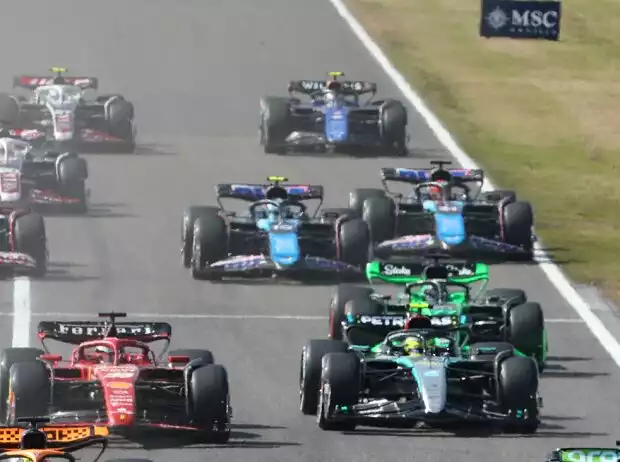 Start zum Formel-1-Rennen in Suzuka 2024 Titel-Bild zur News: Start zum Formel-1-Rennen in Suzuka 2024