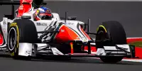 Daniel Ricciardo im HRT F111 bei seinem Formel-1-Debüt 2011 in Silverstone