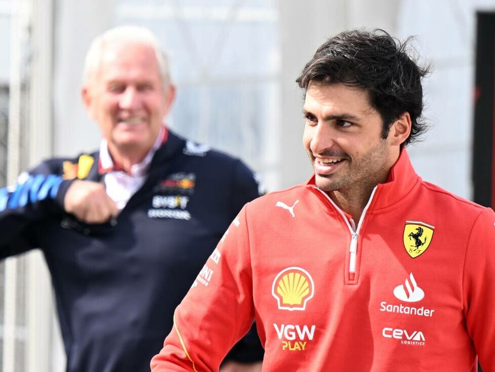 Helmut Marko, Carlos Sainz