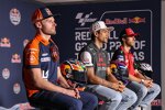 Brad Binder (KTM), Jorge Martin (Pramac) und Enea Bastianini (Ducati) 