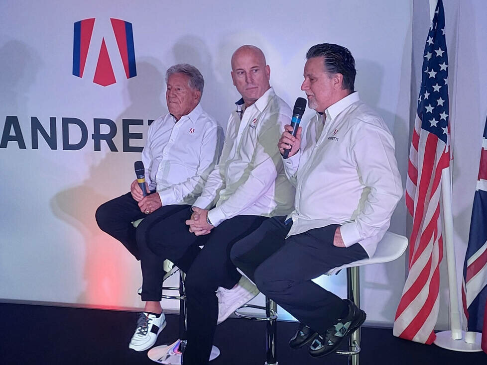 Mario Andretti, Dan Towriss und Michael Andretti