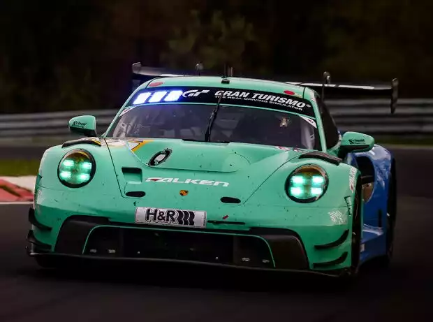 Falken-Porsche #33 (Andlauer/Bachler/S. Müller/Picariello) Titel-Bild zur News: Falken-Porsche #33 (Andlauer/Bachler/S. Müller/Picariello)