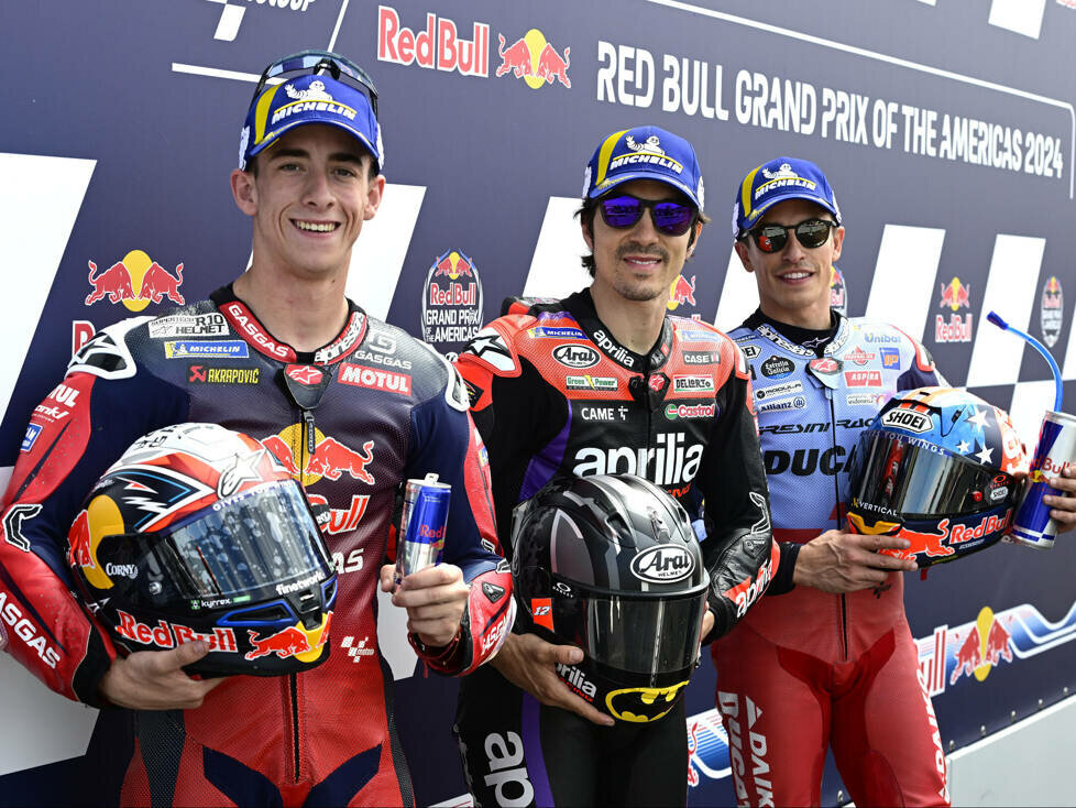 Pedro Acosta, Maverick Vinales, Marc Marquez