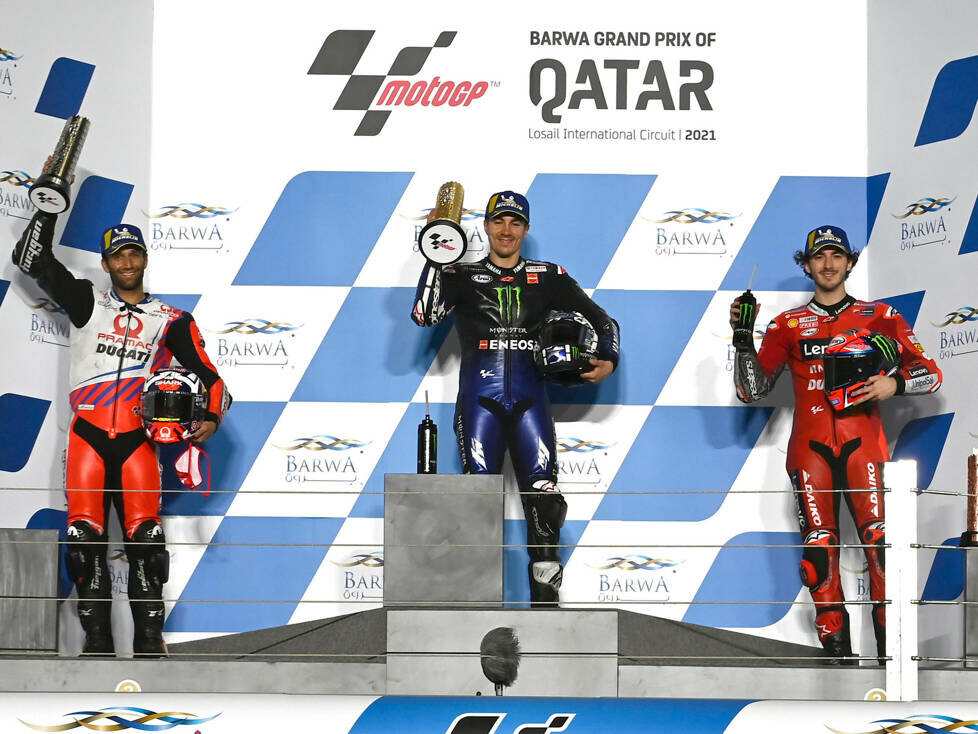 Johann Zarco, Maverick Vinales, Francesco Bagnaia