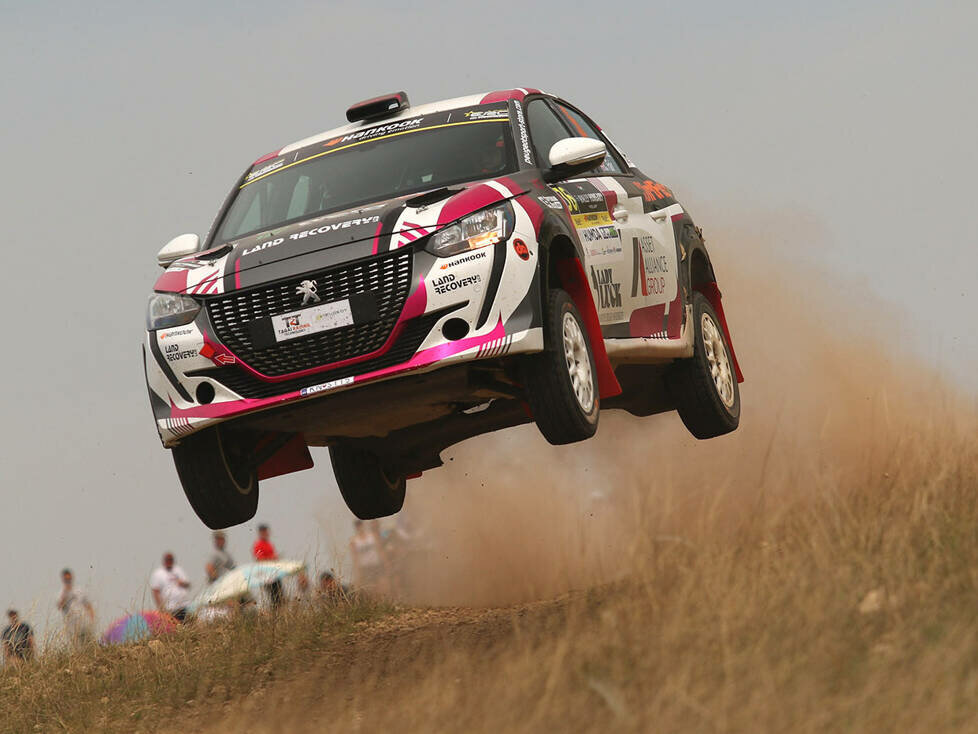 Max McRae bei der Rallye-EM in Ungarn 2024
