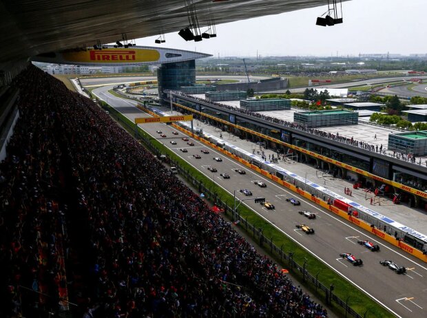 Titel-Bild zur News: Formel-1-Rennstrecke von Schanghai