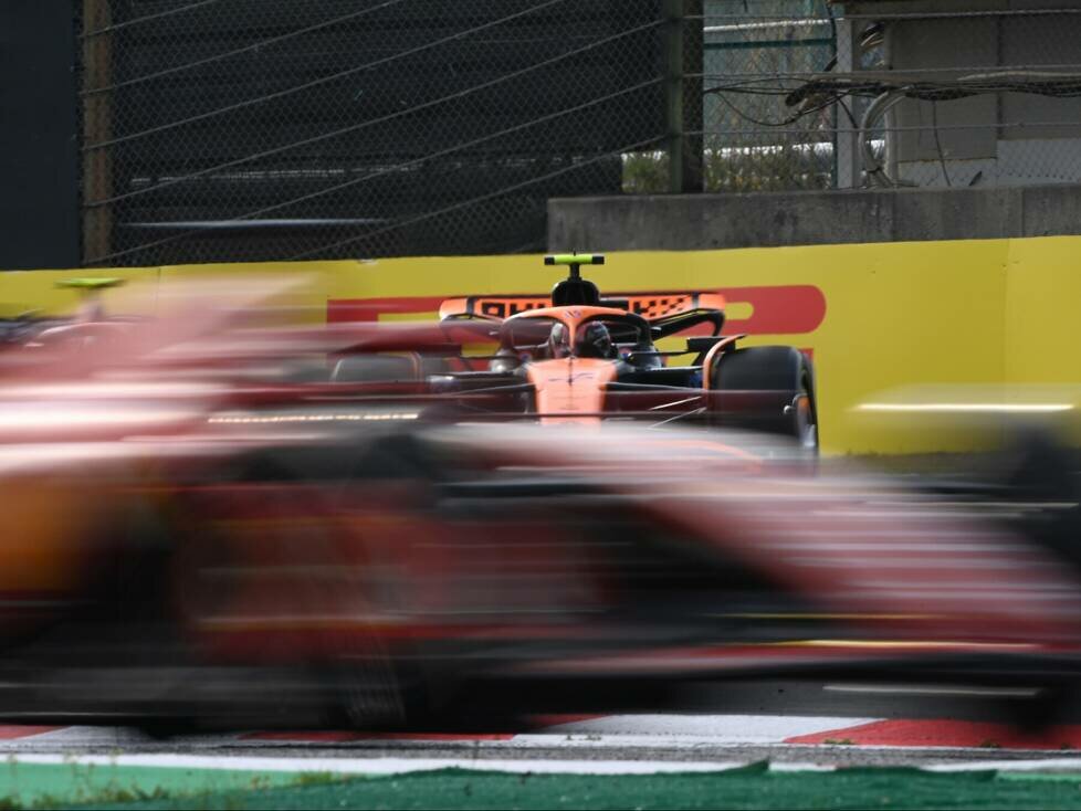 Das Ziel ist rot: Noch liegt Ferrari vor McLaren