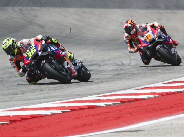 Joan Mir, Luca Marini Joan Mir, Luca Marini