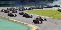 Die Startphase beim Formel-1-Sprintrennen 2023 in Brasilien