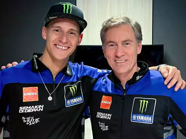 Fabio Quartararo, Lin Jarvis Titel-Bild zur News: Fabio Quartararo, Lin Jarvis