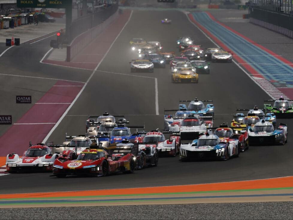 Startphase zum WEC-Auftakt 2024 in Katar