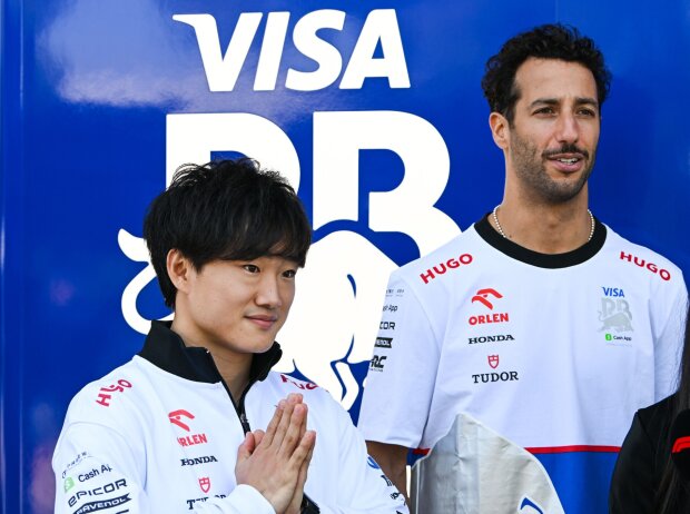Bisher kauft Tsunoda Stallgefährte Ricciardo 2024 den Schneid ab