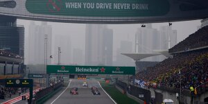 Formel-1-Wetter 2024: Die aktuelle Vorhersage für den China-Grand-Prix