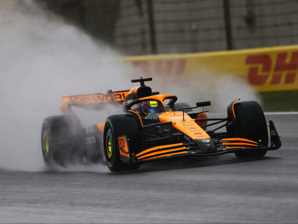 Oscar Piastri (McLaren MCL38) beim Formel-1-Sprint-Qualifying in China 2024