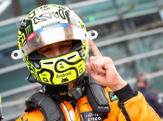 Die 1 steht: Lando Norris auf Pole für den Sprint in Schanghai Die 1 steht: Lando Norris auf Pole für den Sprint in Schanghai