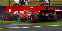 Carlos Sainz (Ferrari SF-24) verunfallt im Qualifying zum Formel-1-Rennen in China 2024