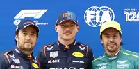 Bild zum Inhalt: Nach Sainz-Crash: Max Verstappen holt Pole beim Grand Prix von China