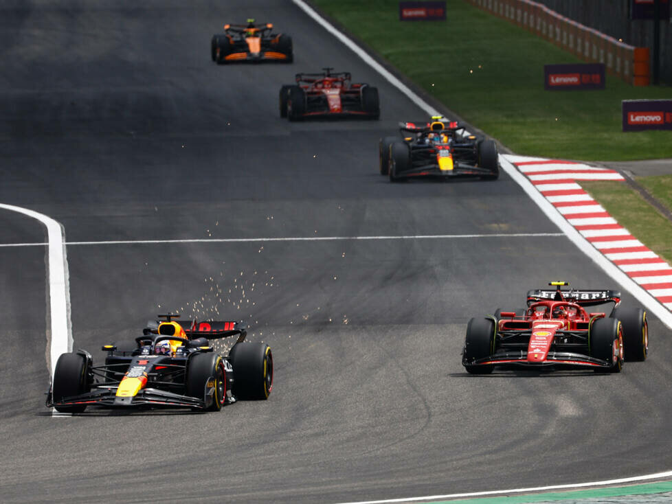 Max Verstappen, Carlos Sainz, Sergio Perez, Charles Leclerc, Lando Norris