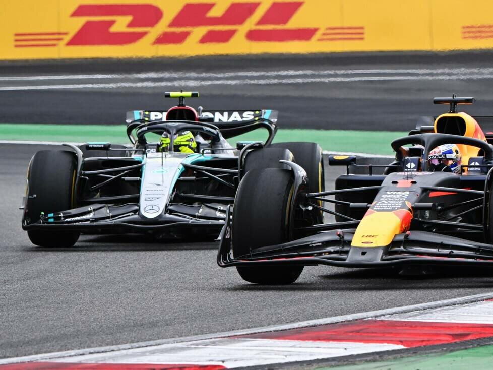Entscheidung im China-Sprint: Verstappen zieht an Hamilton vorbei
