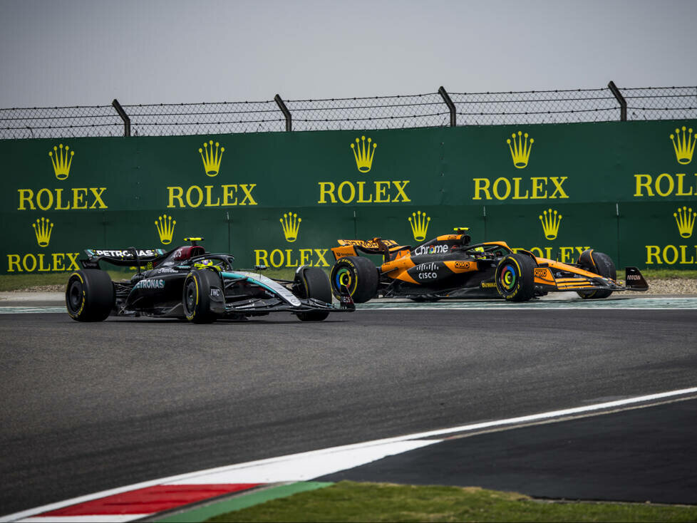 Lewis Hamilton, Lando Norris