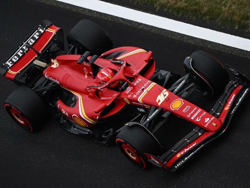 Charles Leclerc am Samstag in China: P4 im Sprint, P6 im Qualifying