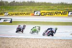 Remy Gardner, Axel Bassani und Jonathan Rea 