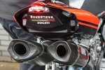 Akrapovic-Auspuff an der Ducati Panigale V2